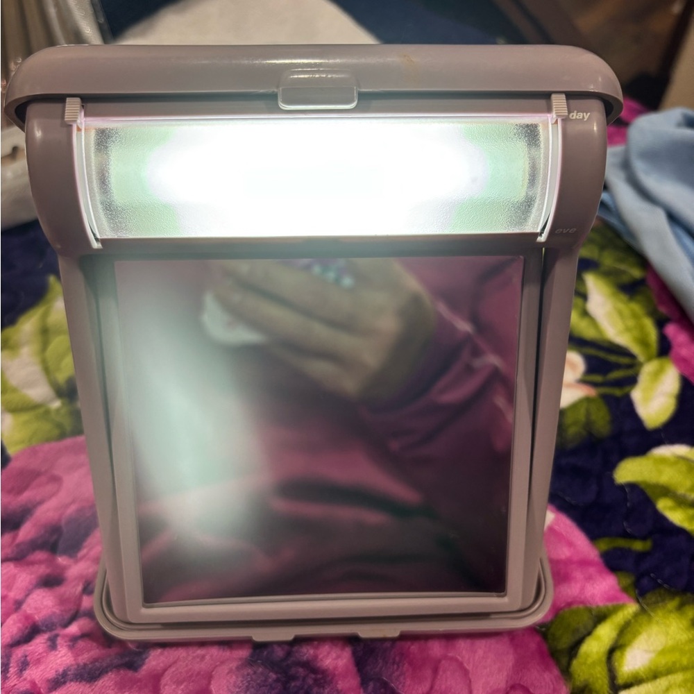 Nice Clairol Make up light has day and evening.